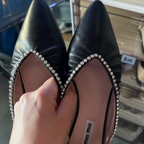 Miu Miu Shoes - Miu Miu Ballet Flats – Size 6 (Also Fits 6.5)